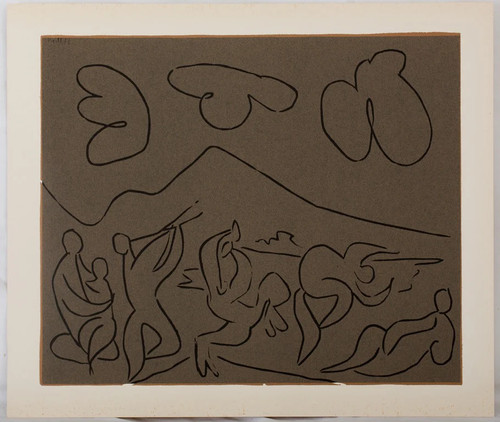 Pablo picasso bacchanale - picasso, la