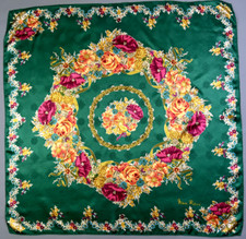 Magnifique foulard vintage " Nina Ricci " /  " Nina  Ricci "  vintage Scarf