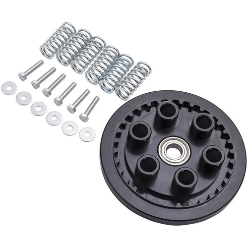 Clutch and spring - and, conversion