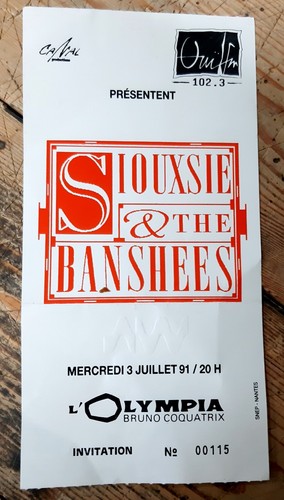 Ticket billet used - used, place