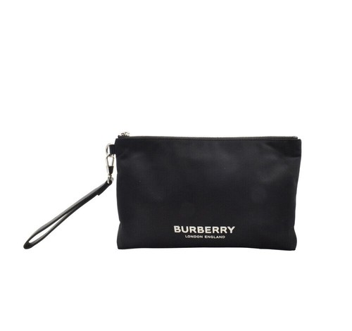 Burberry clutch logo - clutch,
