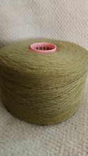 1 Bobine de Fil à Tricoter en Acrylique couleur Vert Lime (1kg600)