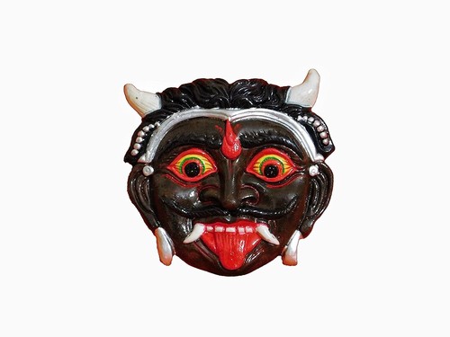 Figurine murale terre cuite - figurine,