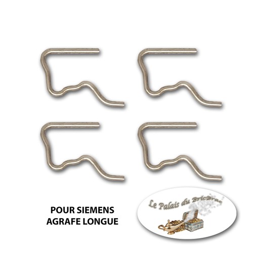 Lot agrafes clip retour - de,