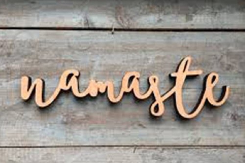 Namaste découpe maison - namaste,