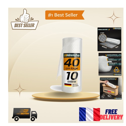 Rouleau papier bulle 10m - rouleau, de