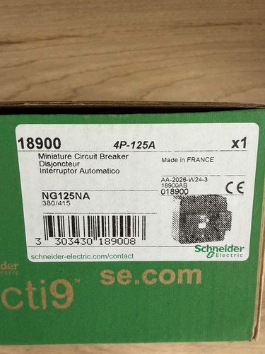 Schneider electric ng125na - electric, 4p