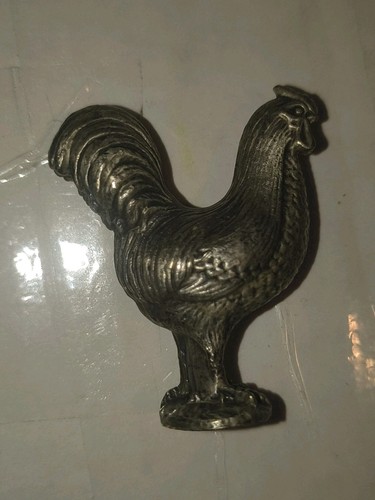 Ornement coq métal vintage - ornement,