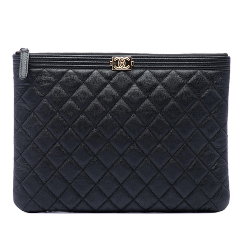 Chanel matelassé boy étui - matelassé, o