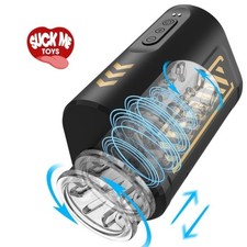 Masturbateur Homme Automatique Va et Vient Rotation Electrique Sextoys Homme FR