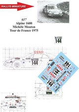 Decals ref 0617 alpine - decals,