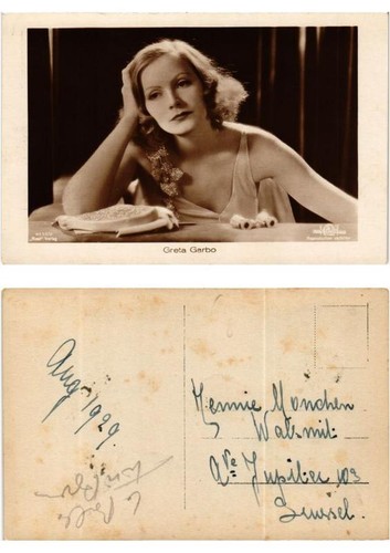 Cpa greta garbo - ak, star