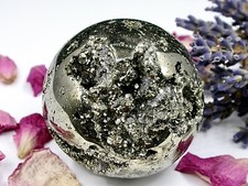 SPHÈRE, BOULE DE PYRITE -
