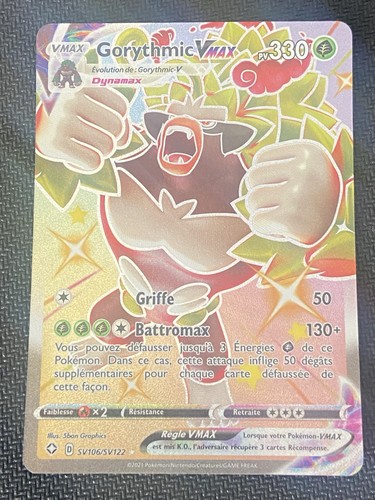 Carte pokémon gorythmic vmax - pokémon,