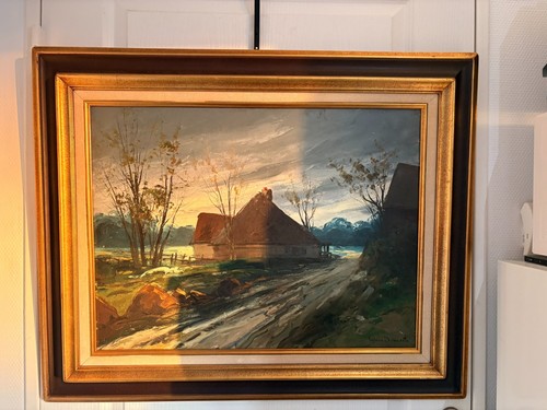 Tableau peinture huile - tableau,