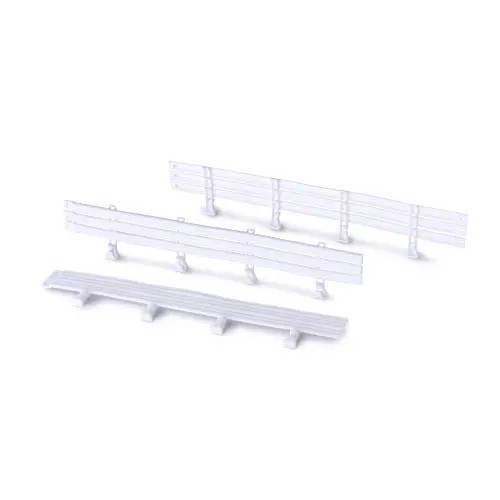 Policar guardrail 25cm - 25cm, white