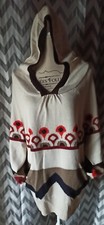 pull blanc noir Rouge  Taille