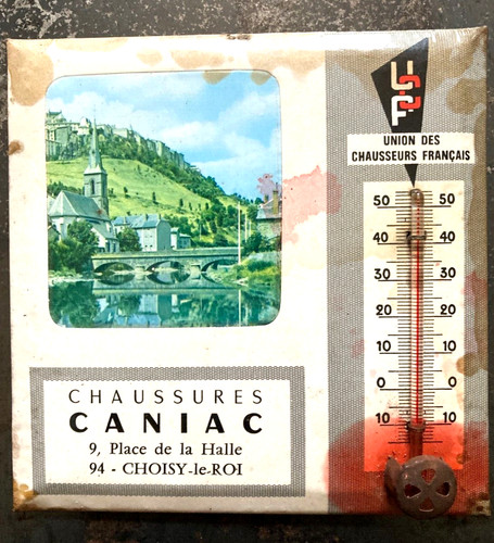 Ancienne plaque publicitaire - ancienne,