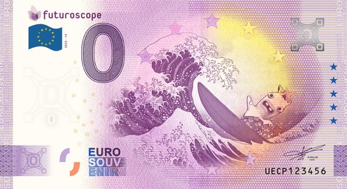 Billet souvenir 2025 france - 2025,