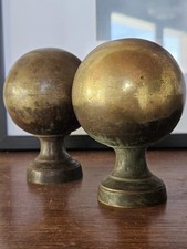 Boule D'escalier Bronze Finition Meuble XIX