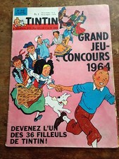 journal tintin France 810 (1964) couverture Hergé Bd ancienne