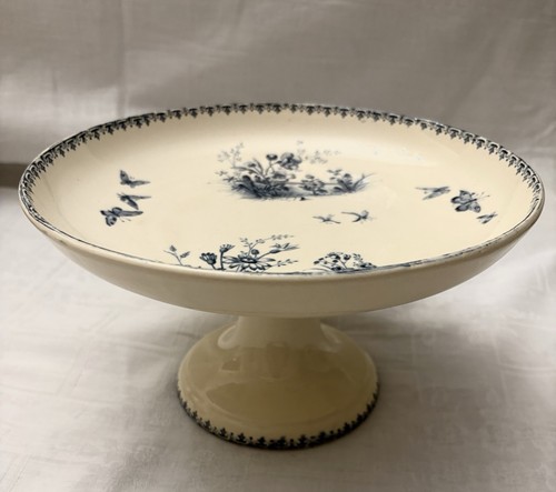 Compotier faience de - ,