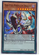 Yugioh Asiatique-Anglais Dragon Pendule Yeux Odd CR02-AE029 Super Rare