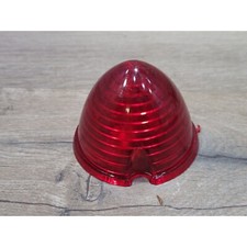 Cabochon de feux Rouge OBUS (Diam 60/55mm) voiture ancienne Agricole etc..