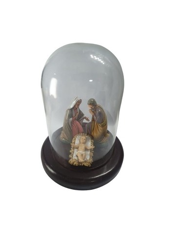 Crèche cloche 15x10 cm - cloche,