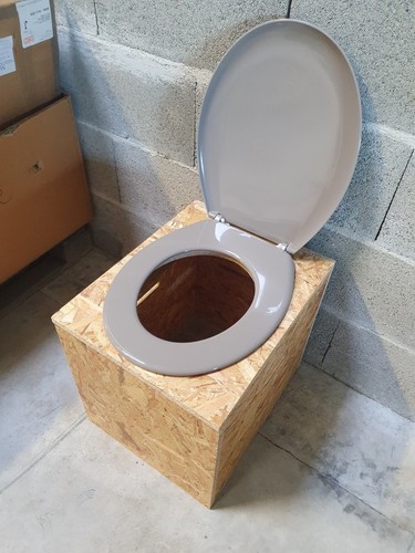 Toilette sèche chantier en - toilette,