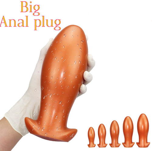 Silicone-Huge-Dildo-Anal-Butt-