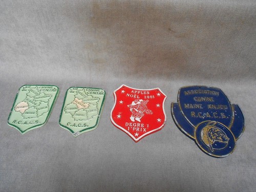 Plaques concours vintage en - 4,