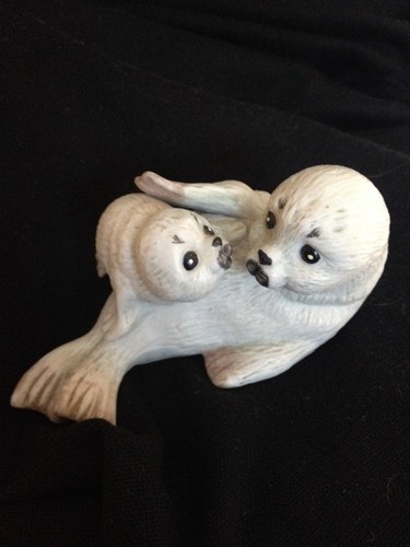 Enesco mother mom seal baby - &,