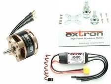 Moteur Brushless EXTRON 2208/34 (1130KV) Combo Set + Régulateur iQ-20 / X4042