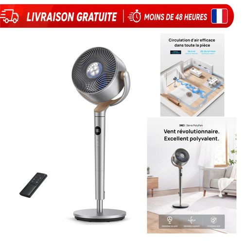 Dreo ventilateur sur - sur, pied