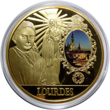 Médaille Lourdes Lieu de