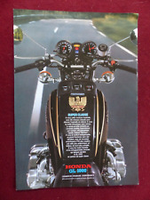 Prospectus  Moto : HONDA  GOLDWING GL 1000  de 1978