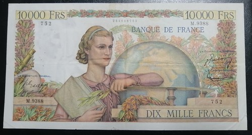 Billet français 10000 francs - français,