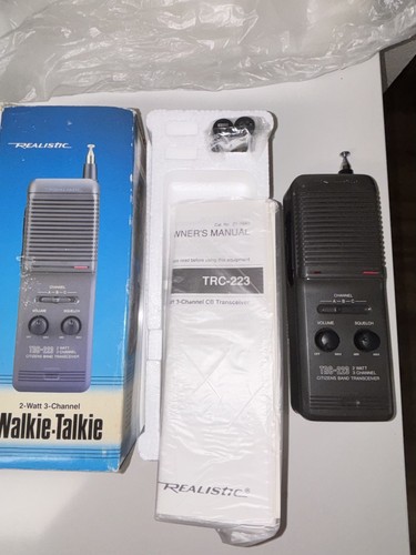 Vintage radioshack realistic - vintage,