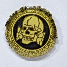 Pin's Skull Tête De Mort Meine Ehre Heisst Treue Armée Allemagne Pour collection