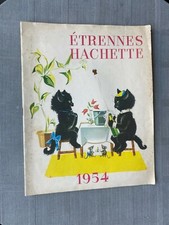 CATALOGUE ÉTRENNES HACHETTE 1954 EN BON ÉTAT 