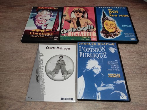 Lot dvd charlie chaplin - lot, de