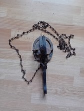Ancien Piege En Acier A
