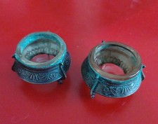 Ancien Saleron Métal Argenté