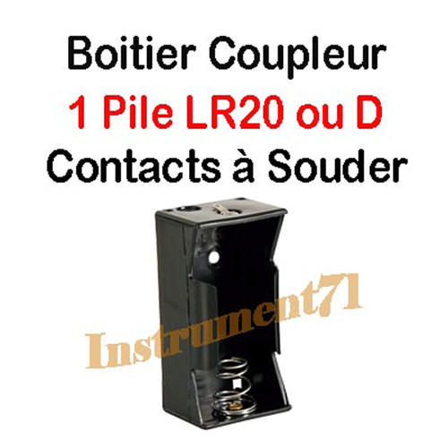 Boitier coupleur pour - 1, pile