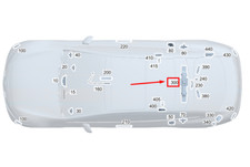 Antenne de cadre de toit arrière MERCEDES-BENZ EQS V297 A2239052109 NEUF ORIGINE