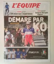 L'EQUIPE N°22 993 du 05/07/2017 - TdF: Démare par KO /Obsèques de Nicollin