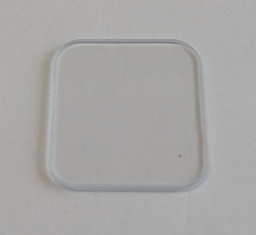 Verre montre rectangle plat - montre,