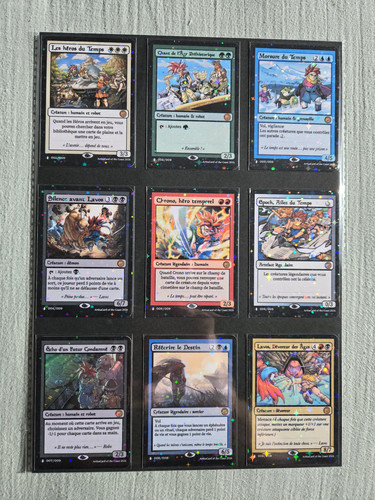Cartes chrono trigger magic - cartes,