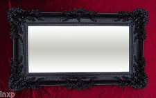Miroir De Mur Noir 96x57